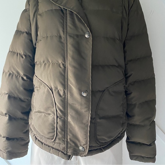 Max Mara Weekend Down Filled Quilted Crop Jacket - 10 - Picture 6 of 16